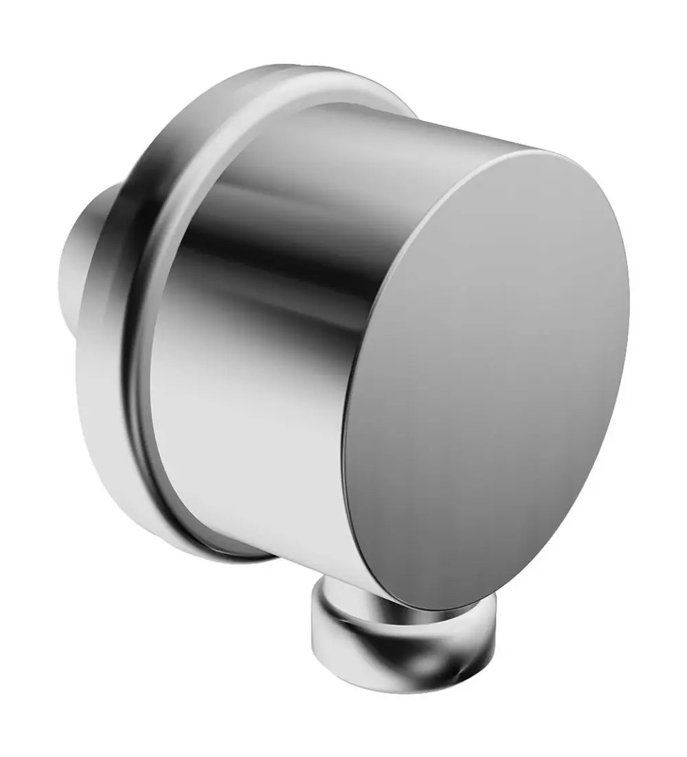 Wandanschlussbogen in runder Form mit glatter Oberfläche und einem Anschluss, hergestellt von HANSA, geeignet für Sanitärinstallationen.